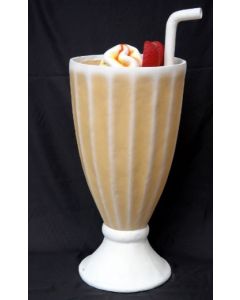 Milchshake Vanille Banane übergroß XXL