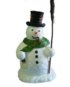 Schneemann lebensgroß