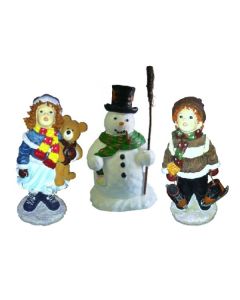 Winterkinder Set 1 lebensgroß