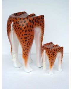 Hocker Leopard Klein verkleinert