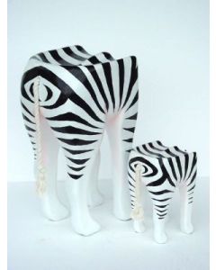 Hocker Zebra Klein verkleinert
