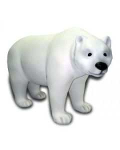 Eisbär laufend lebensgroß