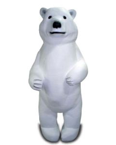 Eisbär stehend lebensgroß