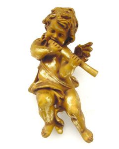 Engelputto mit Flöte verkleinert