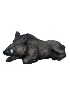 Wildschwein liegend lebensgroß