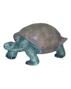 Riesenschildkröte lebensgroß