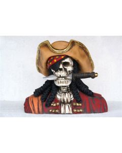 Piratenkopf lebensgroß