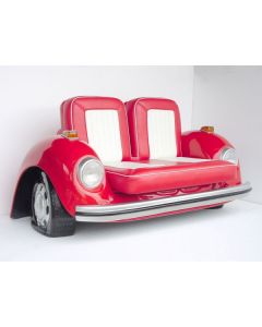 SOFA - VOLKSWAGEN - BEETLE (ROT) lebensgroß