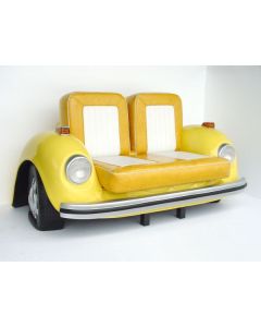 SOFA - VOLKSWAGEN - BEETLE (GELB) lebensgroß