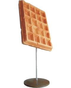 Waffel auf Ständer übergroß XXL