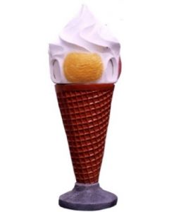 Großer Eis Abfalleimer übergroß XXL
