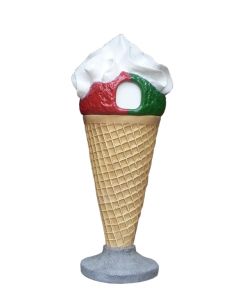 Eis Mülleimer übergroß XXL
