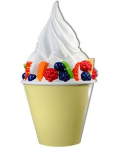 Frozen Joghurt übergroß XXL