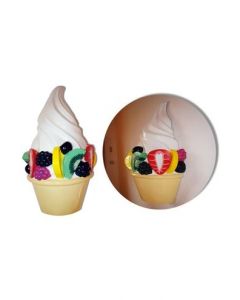 Frozen Joghurt Wanddeko vergrößert