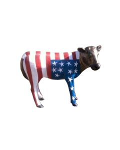 Designerkalb Amerikamotiv lebensgroß
