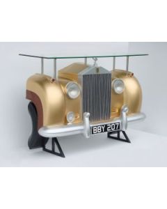 BAR - ROLLS-ROYCE (GOLD) lebensgroß