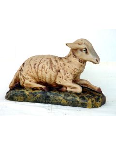 kleines liegendes Lamm vintage verkleinert