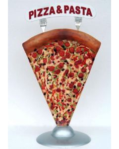 Pizzastück als Werbeaufsteller übergroß XXL