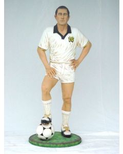 Fußball Spieler lebensgroß