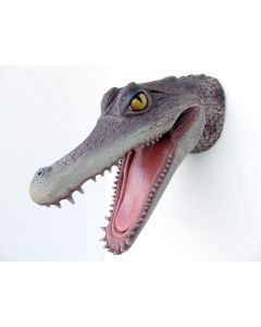 Alligatorkopf lebensgroß