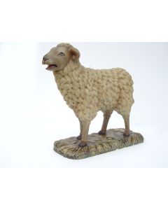 mittleres stehendes Wollschaf vintage verkleinert