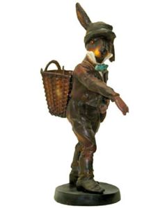 Osterhase Mann vergrößert