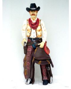 Cowboy lebensgroß