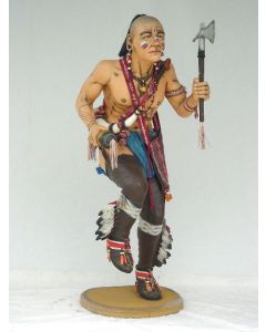 Indianer Kriegstänzer lebensgroß