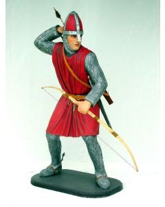 Ritter mit Bogen lebensgroß