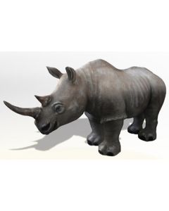 Rhinoceros lebensgroß