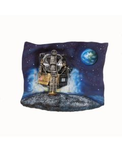 Mondsonde Lunar als Wanddekor verkleinert