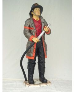 Feuerwehrmann lebensgroß