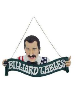 Billiardtisch-Schild verkleinert