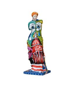Venus künstlerisch bemalt im PopArt Style - griechische Göttin lebensgroß