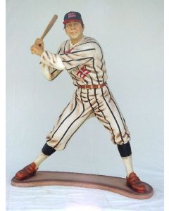 Baseball Spieler lebensgroß