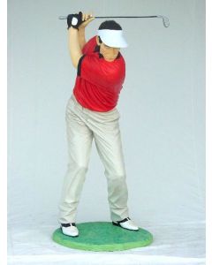 Golfer modern lebensgroß