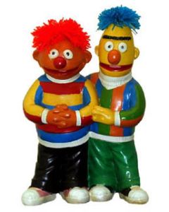 Ernie und Bert verkleinert