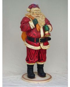 Weihnachtsmann mit Glöckchen klein verkleinert