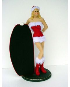 Weihnachtsgirl mit Tafel klein verkleinert
