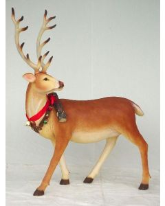 Rentier weihnachtlich lebensgroß