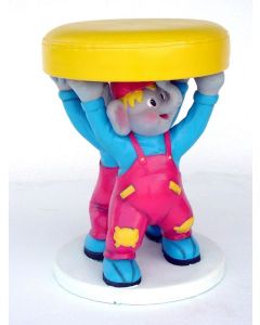 Kinderhocker Elefant verkleinert