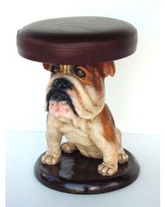 Kinderhocker Hund lebensgroß