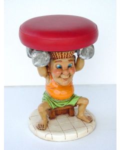 Kinderhocker Kraftmotz verkleinert