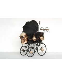 Horror Kinderwagen lebensgroß