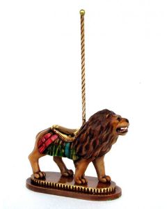 Löwe Karussellfigur klein verkleinert