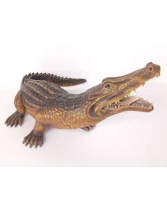 Kleines Krokodil lebensgroß