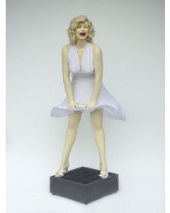 Marilyn Monroe Double über Gebläse lebensgroß