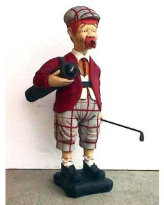 Alter Golfer verkleinert
