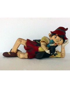 Pinocchio liegend lebensgroß