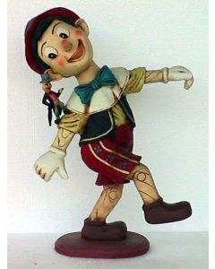 Pinocchio laufend lebensgroß